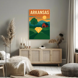 Arkansas Landscape Poster