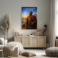 St. Constantine the Great Emperor of Change Poster PosterGoat