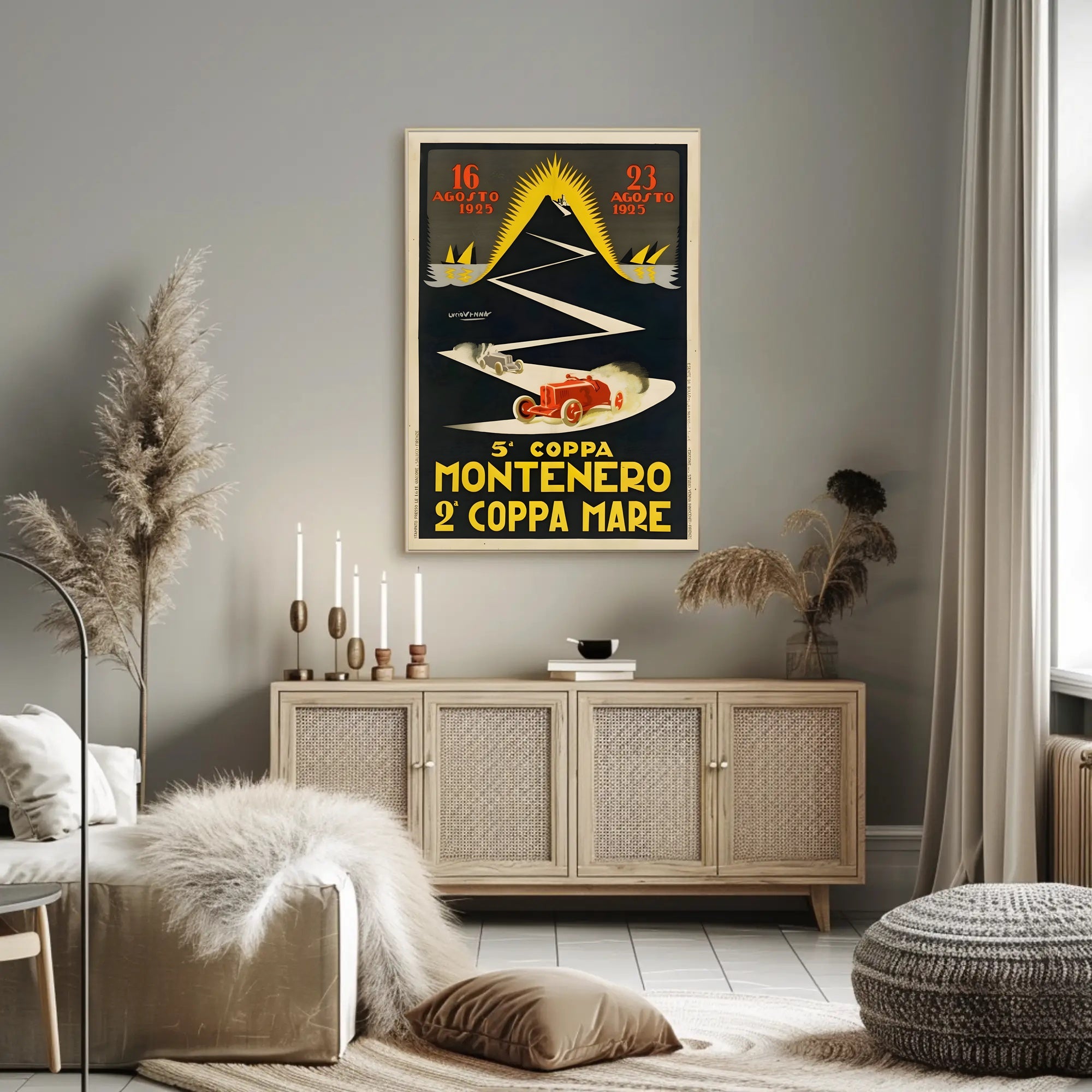 Coppa Montenero Racing Event Poster