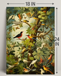 Birds Of Paradise William Morris Art Poster