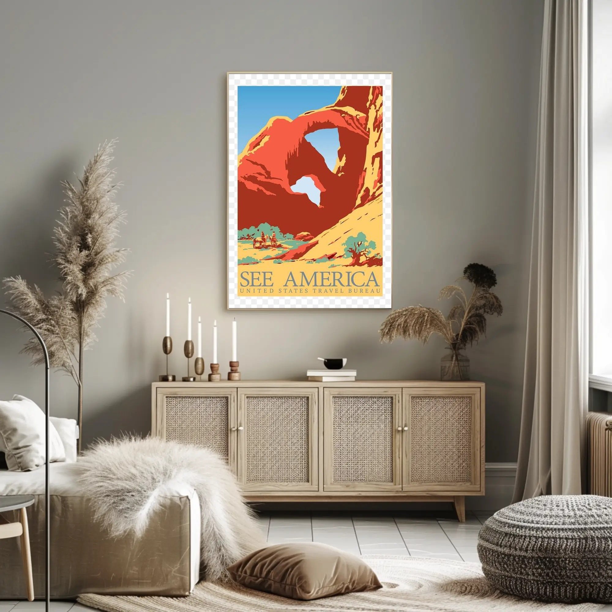 Explore America's Natural Wonders Poster PosterGoat