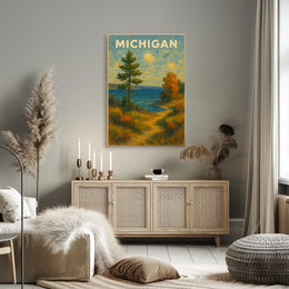 Michigan Landscape Poster