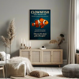 Discover The Charm Of The Clownfish Poster