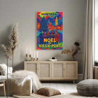 Noël du Vieux-Port Montréal Poster