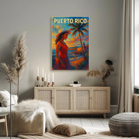 Puerto Rico Tropical Paradise Poster