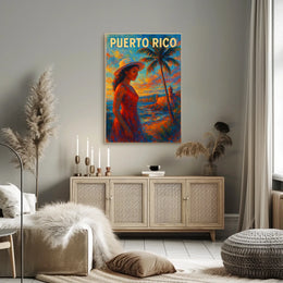 Puerto Rico Tropical Paradise Poster