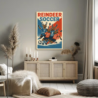Reindeer Soccer Extravaganza Poster