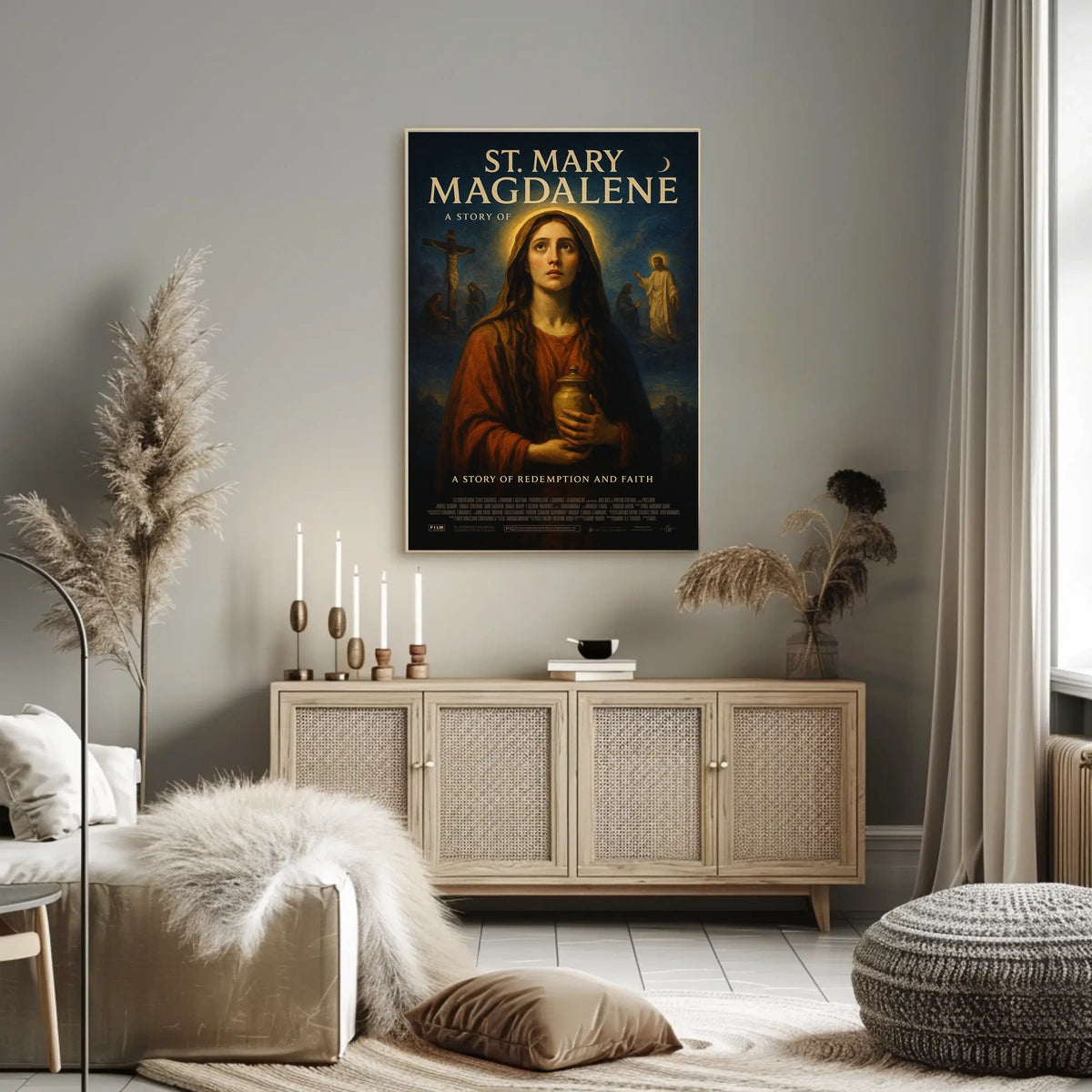 St. Mary Magdalene A Story of Redemption and Faith Poster