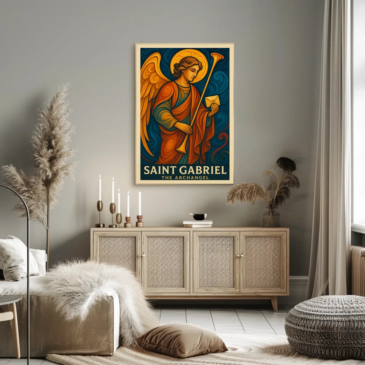 Saint Gabriel the Archangel Poster