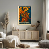 Saint Gabriel the Archangel Poster