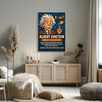 Albert Einstein Theory Of Relativity Poster
