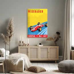 Großer Preis der Spielbank Wiesbaden 1967 Poster