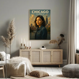 Chicago, Illinois Poster