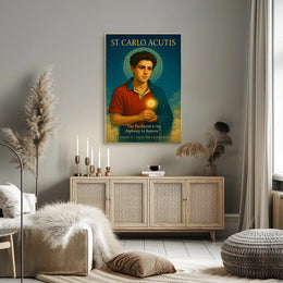 St. Carlo Acutis Feast Day Celebration Poster