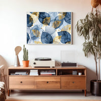 Abstract Leaves Art Poster