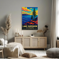 Lake Superior Scenic Poster