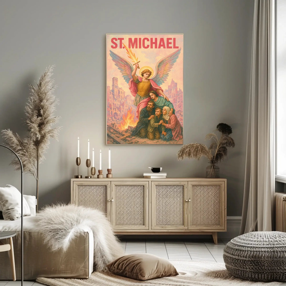 St. MichaelS Protection Poster