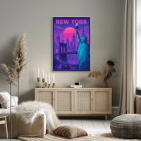 New York Cityscape Poster
