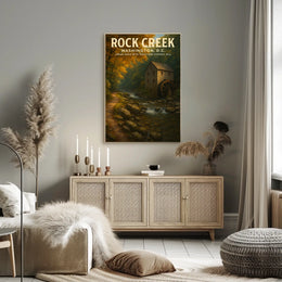 Rock Creek Urban Oasis In Washington, Poster