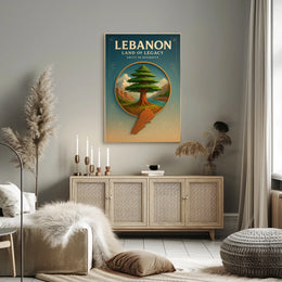 Lebanon Land Of Legacy Poster