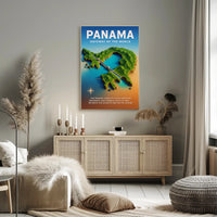 Panama Gateway of the World Poster PosterGoat