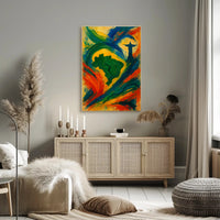 Vibrant Brazil Poster