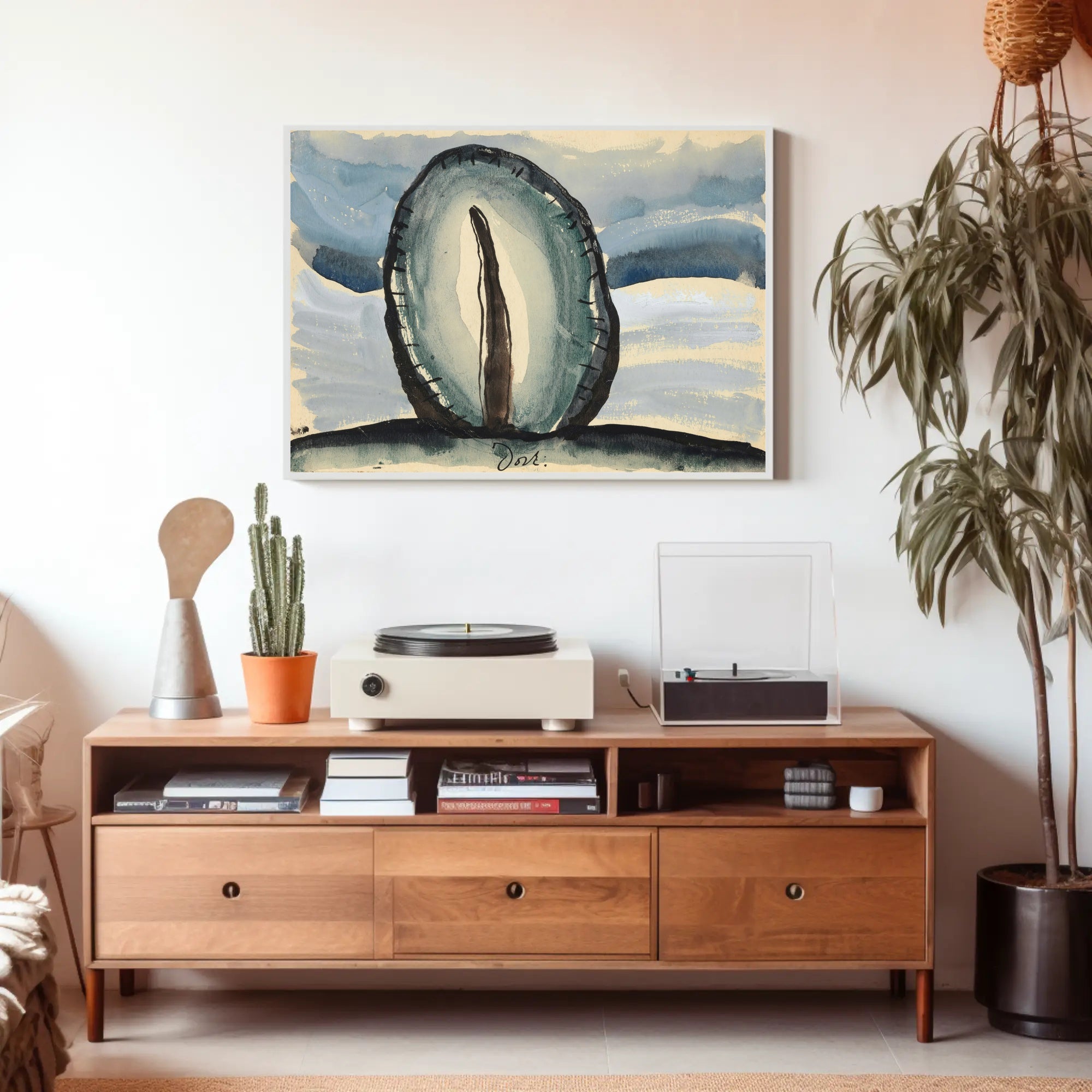 Abstract Landscape Poster