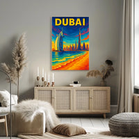 Dubai Skyline Poster
