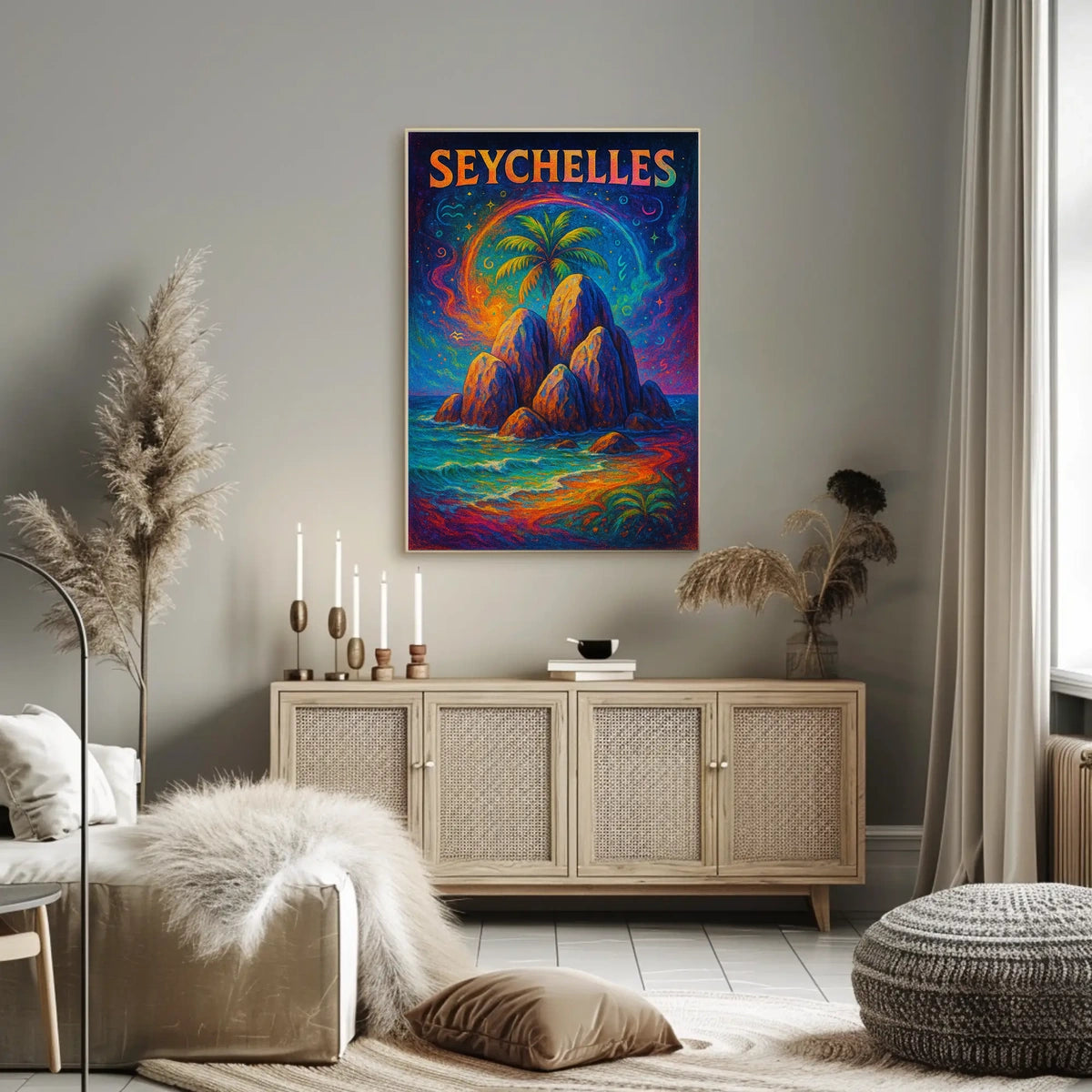 Enchanting Seychelles Poster