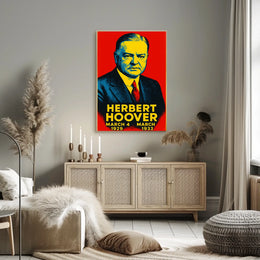 Herbert Hoover Presidential Term Poster