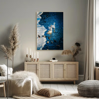 Winter Serenity On The Lake Poster
