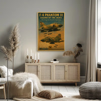 F-4 Phantom Ii Legend Of The Skies Poster