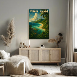 Virgin Islands Paradise Poster