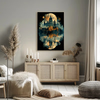 Reflections Of Timeless Architecture Poster