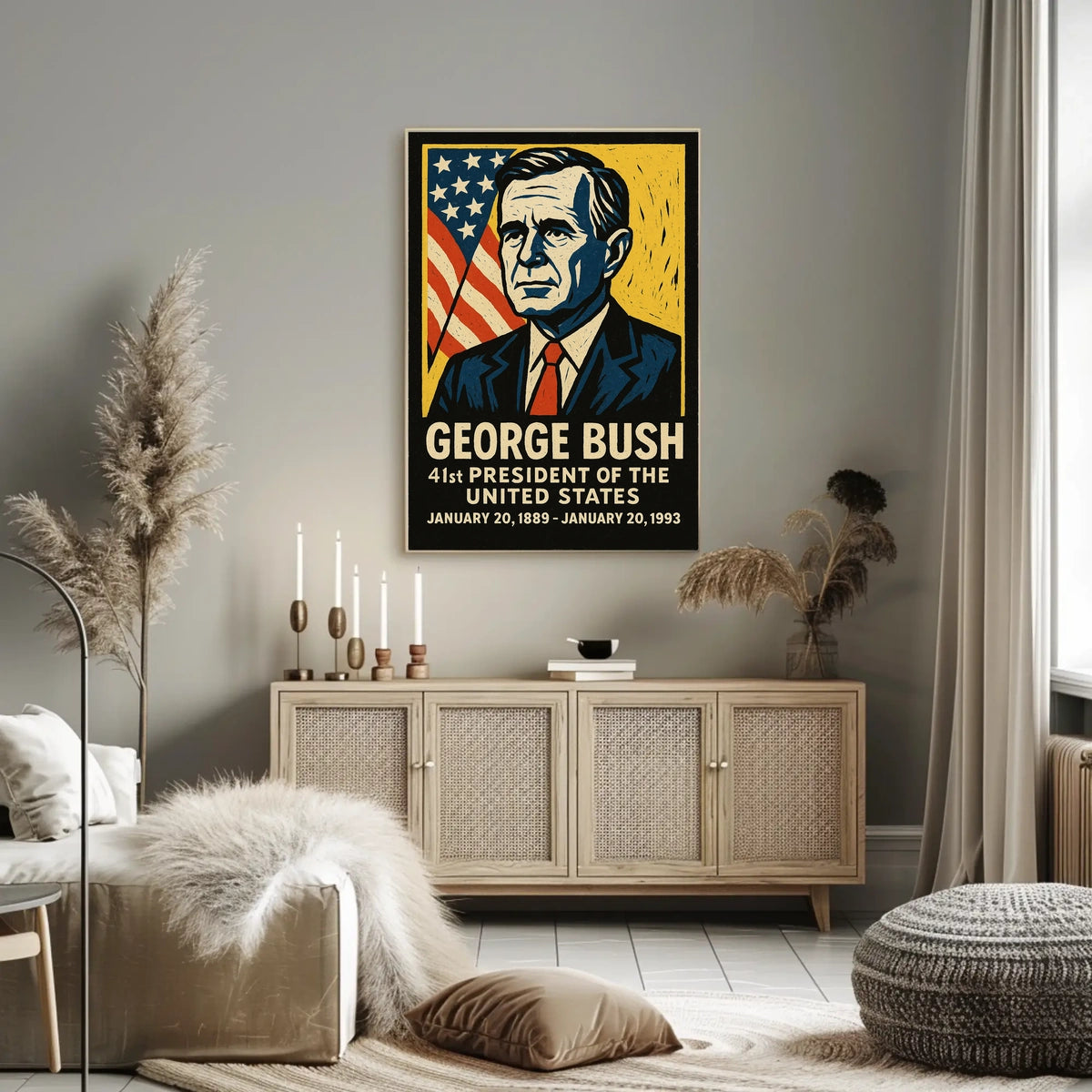 George Bush 41st President Poster