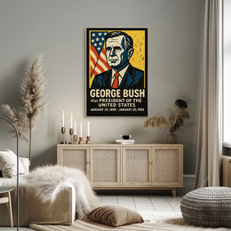 George Bush 41st President Poster