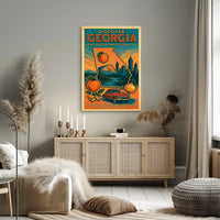 Discover Georgia Poster