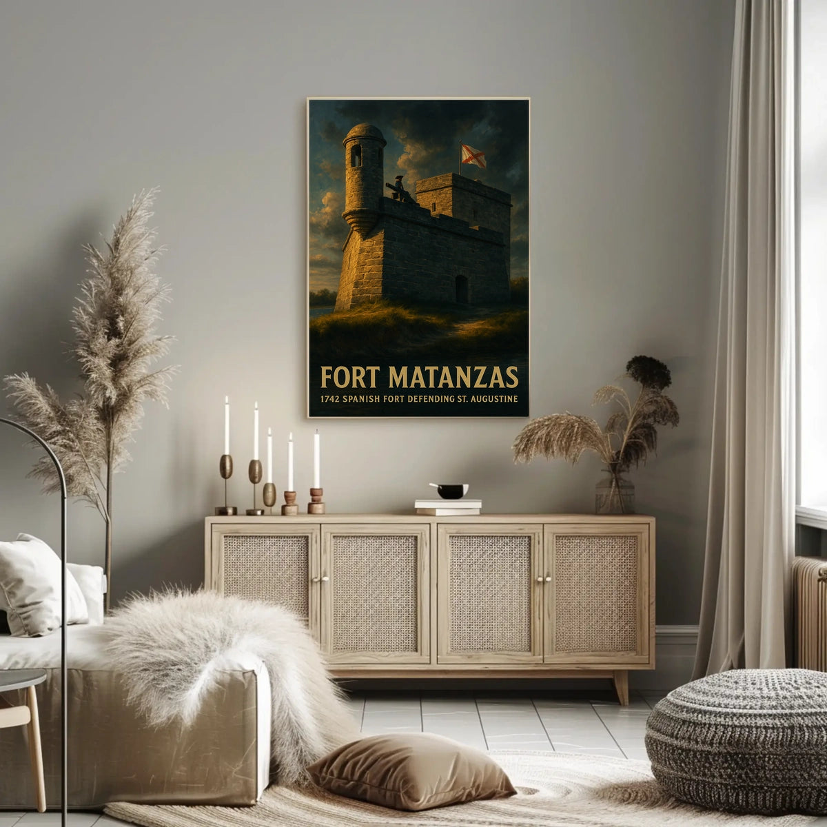 Fort Matanzas Poster