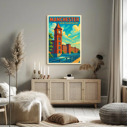 Manchester, New Hampshire Poster