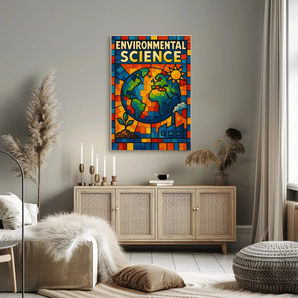 Environmental Science Mosaic Poster