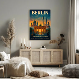 Berlin A City of Timeless Splendor Poster