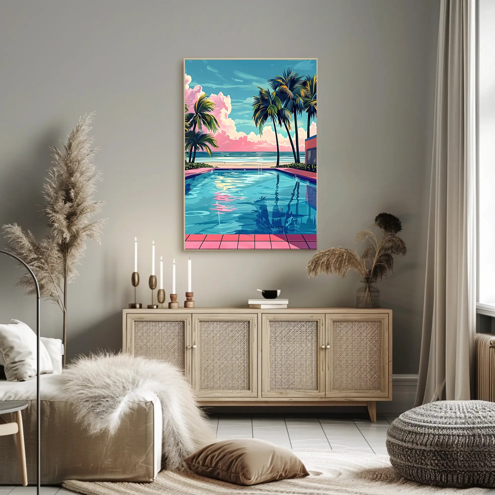 Tropical Oasis Poster