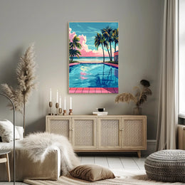Tropical Oasis Poster
