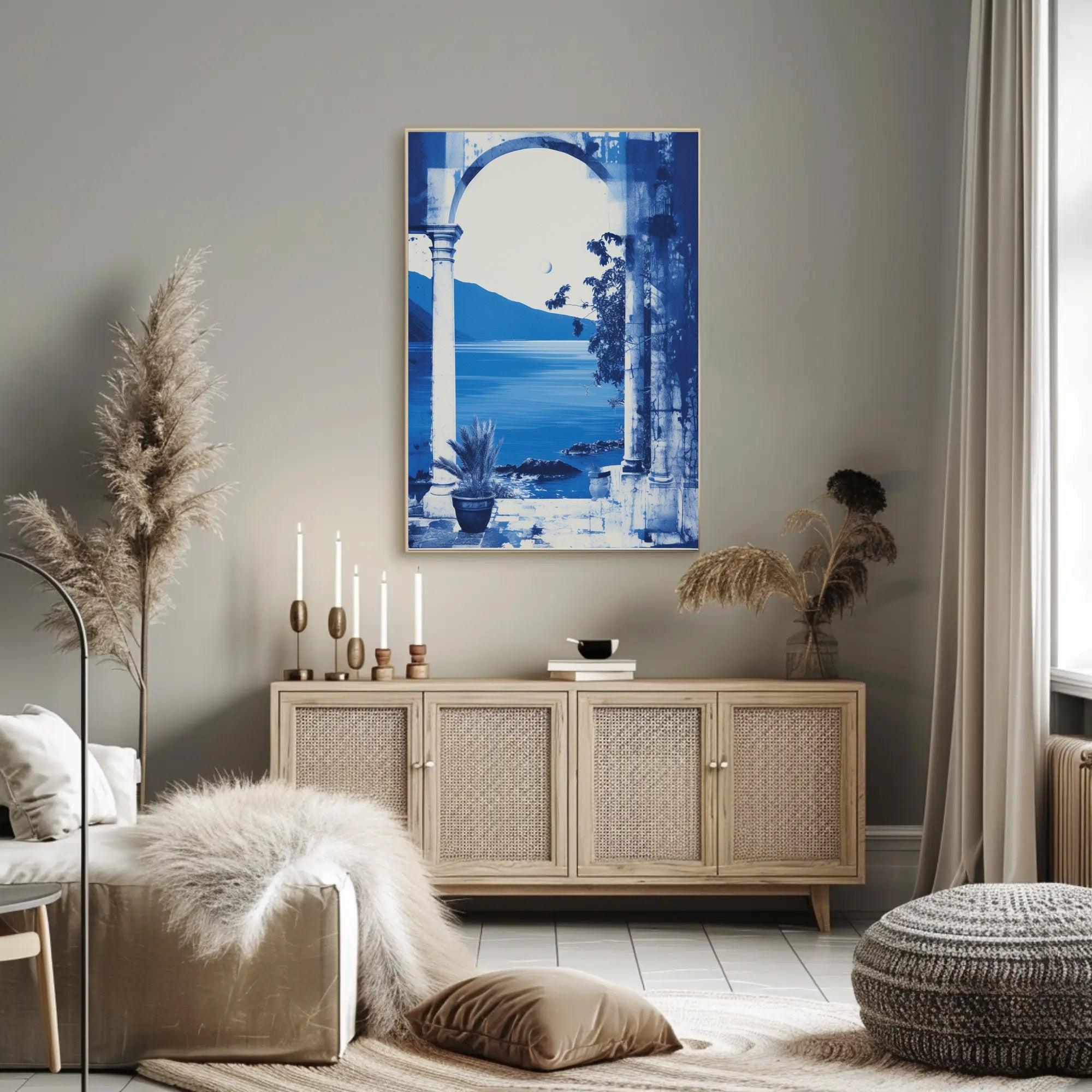 Serene Coastal View Poster
