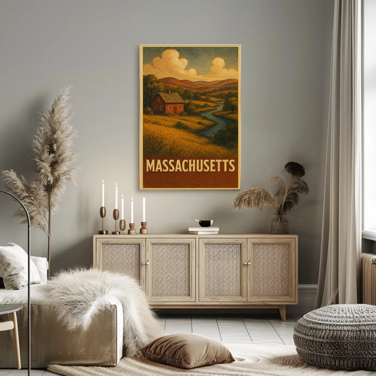 Scenic Massachusetts Poster