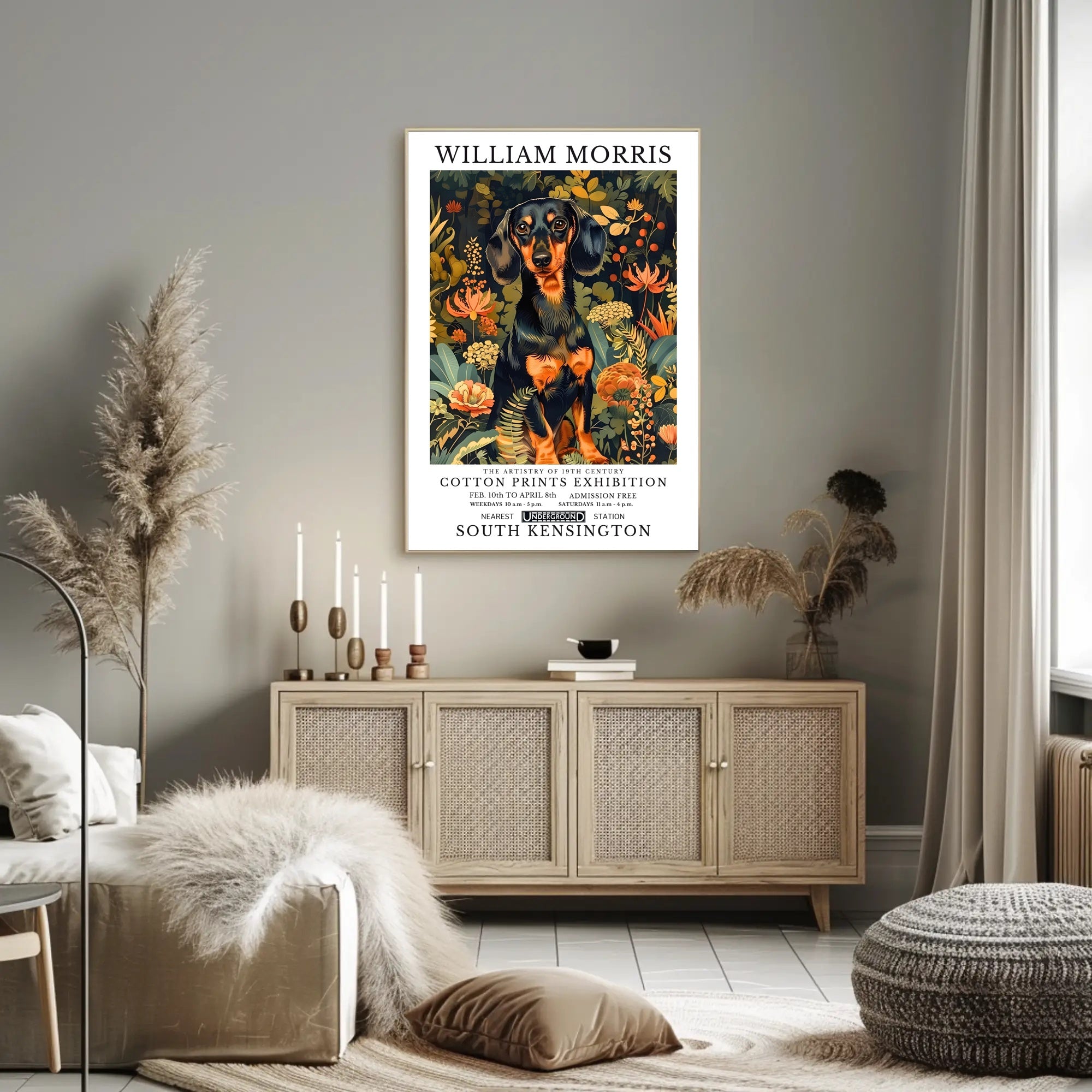 The Artistry of William Morris in Artistic Poster