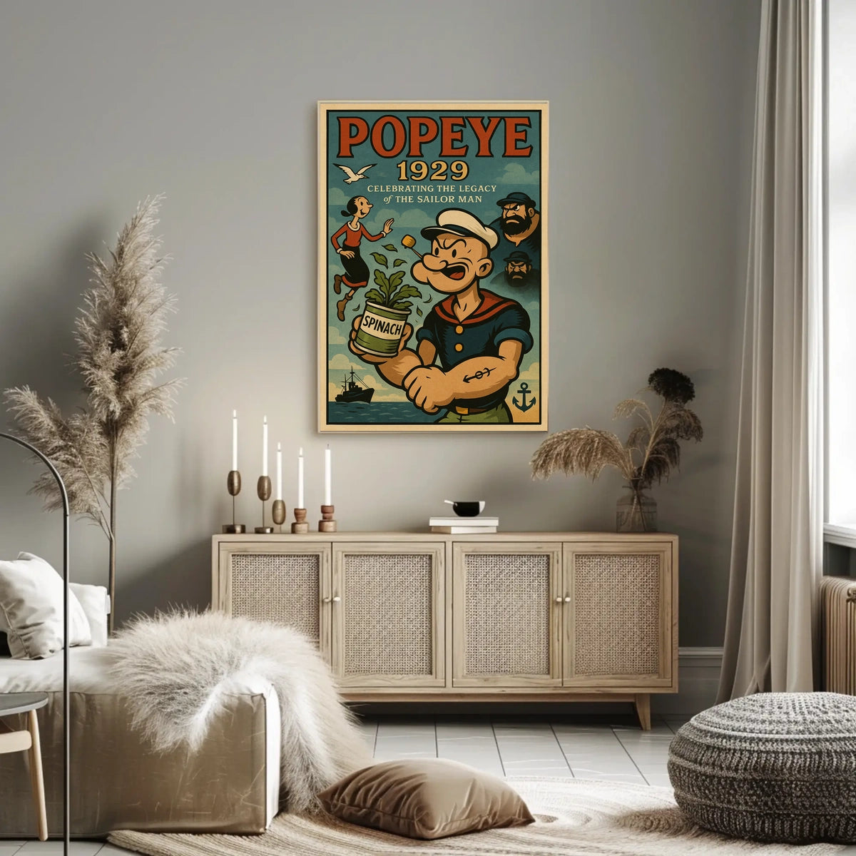 Popeye 1929 Art Poster POP-123