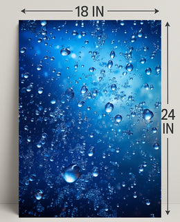 Bubbles In Motion Poster