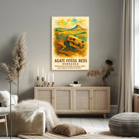 Agate Fossil Beds NebraskaS Poster