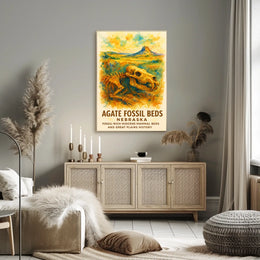 Agate Fossil Beds NebraskaS Poster